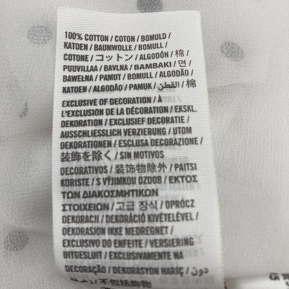 Abercrombie & Fitch Lace Detail White/Black Racer Back Sleeveless Top - Picture 9 of 9